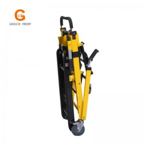 LTDJ001 Emergency Medical Stair Stretcher Steel Manual Disabled Climbing Wheelchair Stretcher