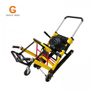 LTDJ001 Emergency Medical Stair Stretcher Steel Manual Disabled Climbing Wheelchair Stretcher