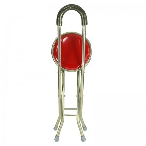stainless steel cane stool