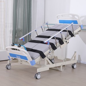 Rehabilitation Hospital Electric Standing Bed JLL-XLC-D/ZL-2-BLUE