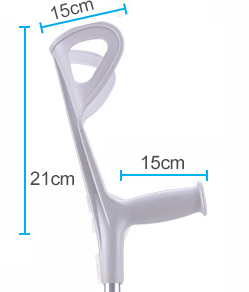 What should the elderly pay attention to when using crutches?