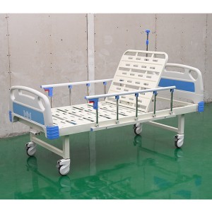 Wholesale Abs Table - Manufacture Directly Supply Good Quality Adjustable Nursing one Crank Functions Manual Medical Hospital Bed Furniture – Webian