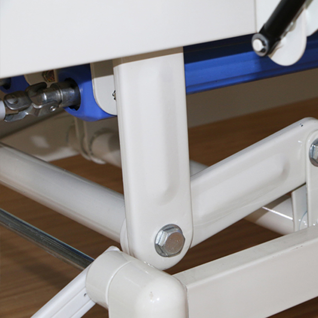 PriceList for Nursing Care Bed - A02-2 ABS 3 functions manual hospital bed nursing patient icu 3 cranks medical bed price with toilet – Webian detail pictures