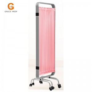 hospital furniture four fold screen