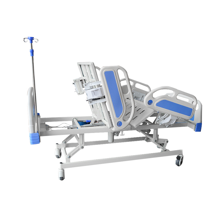Big Discount Hospital Bed For Bed Sores - A01-3E Cheap price ICU ward room 5 function electric hospital bed electronic medical bed for patient – Webian detail pictures