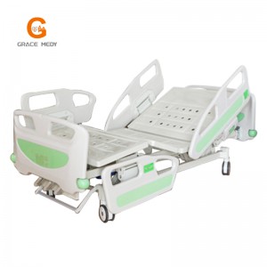A02-3 three function manual hospital bed