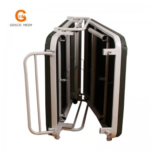 Convenient foldable medical hospital beds B10