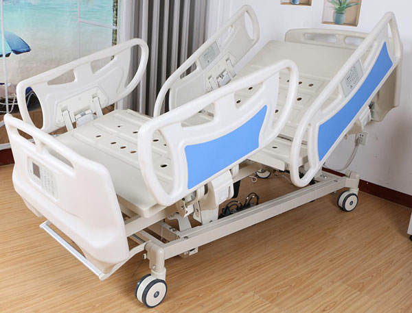 FIVE FUNCTION ELECTRIC ICU BED WITH WEIGHT SCALE