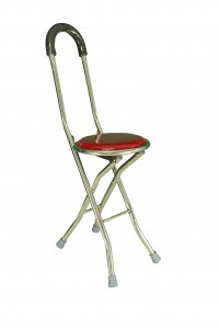 stainless steel cane stool