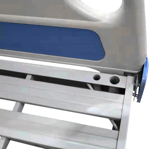 flat hospital bed Medical Hospital Clinical Furniture Manual Flat Patient ABS Bed