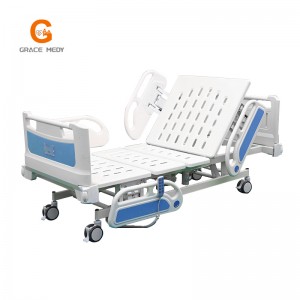 R01E five function electric icu nursing hospital bed