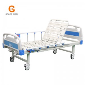R04 2 crank manual hospital bed