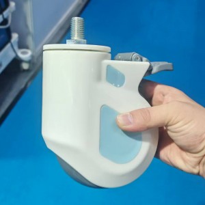 Medical bed casters