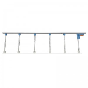 6-bar stainless steel medical bed guardrail