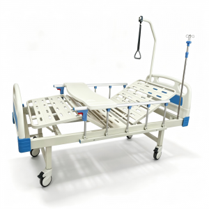 Medical 2 crank hospital bed