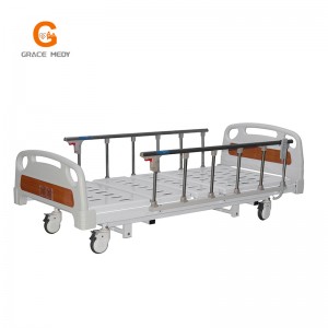 A03-6 electric hospital bed with monkey bar