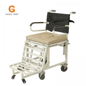 KTL001 Manual Wheelchair Bed with Toilet