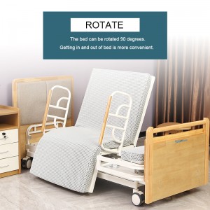Home eight function revolving bed
