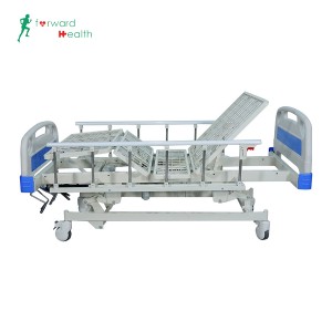 N01 5-Function Manual Nursing Care Clinic ICU Patient Hospital Bed