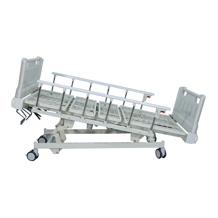 OEM China Hospital Bed Cushion - N01 5-Function Manual Nursing Care Clinic ICU Patient Hospital Bed – Webian detail pictures